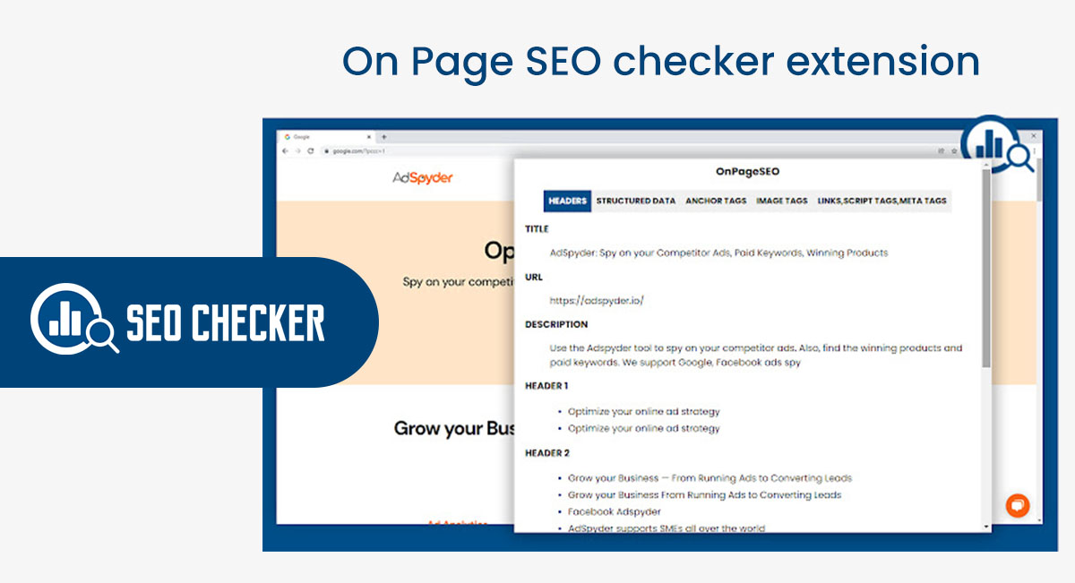 on page seo checker chrome extension